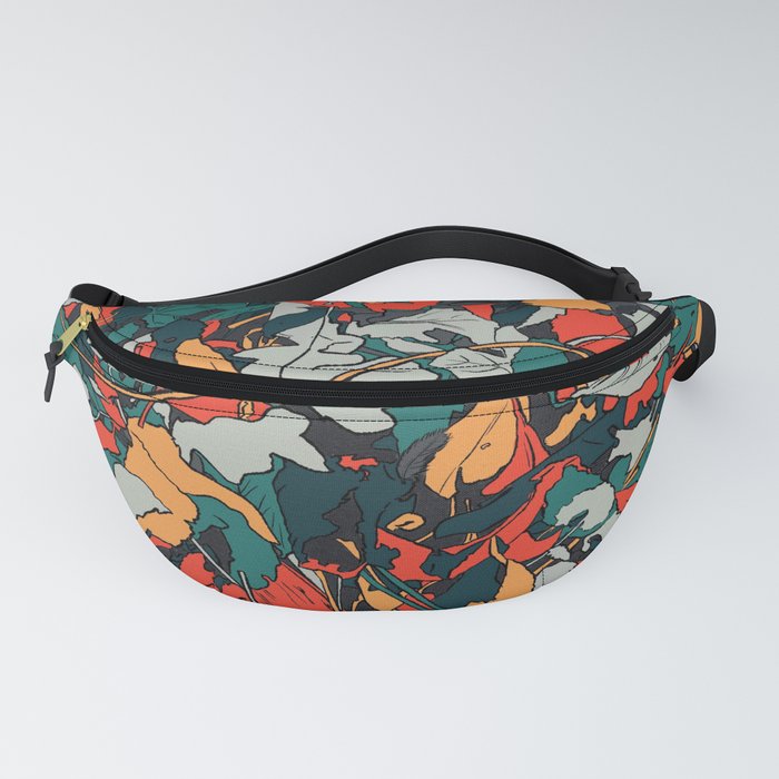 Autumn Red Fanny Pack