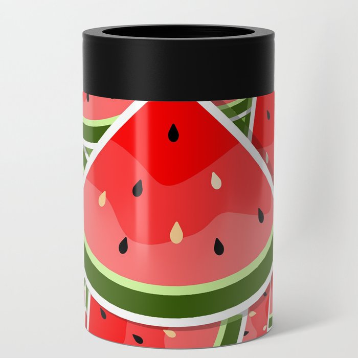 Tropical Watermelon Pattern Can Cooler