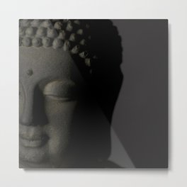 Buddha portrait Metal Print | Photo, People, Vintage 