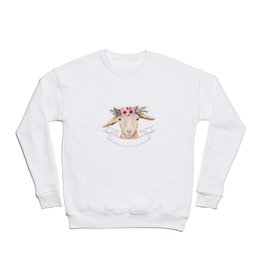 Just a Girl who loves Goats Crewneck Sweatshirt