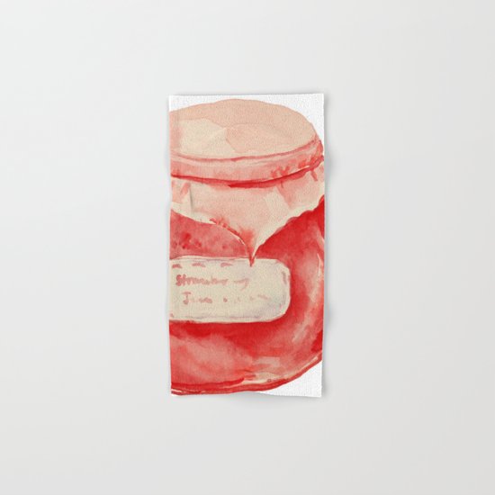 Strawberry Jam Hand & Bath Towel
