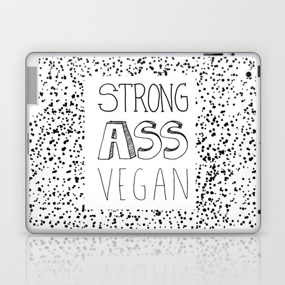 Strong Ass Vegan Laptop & iPad Skin