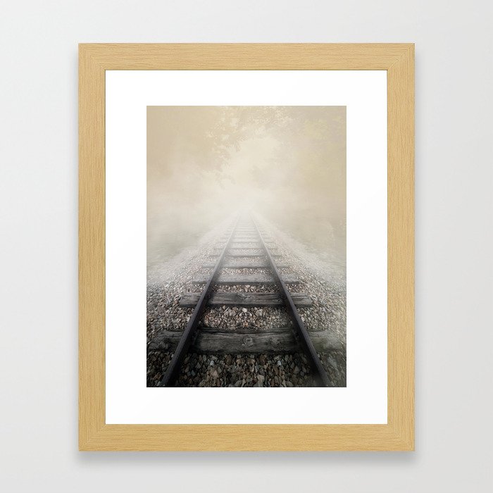 Heading to unknown Framed Art Print
