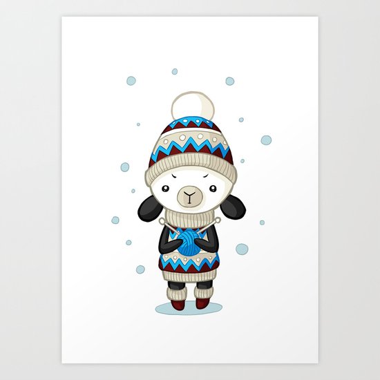 Sheep Art Print