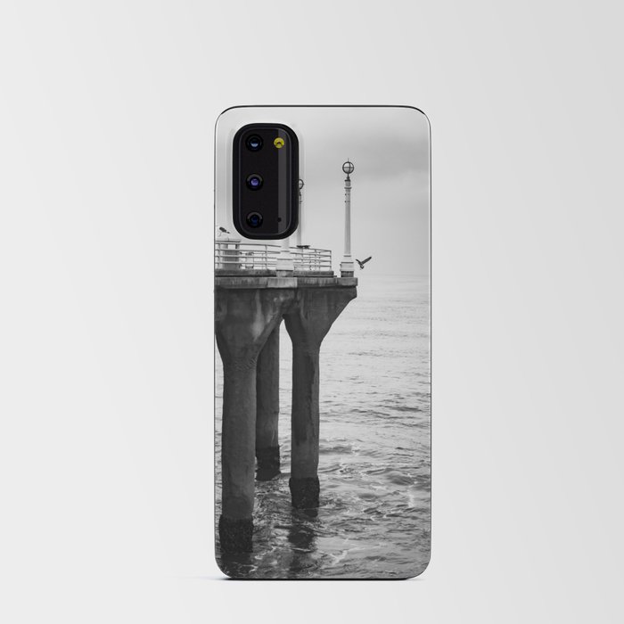 Life on the Pier - Manhattan Beach California Android Card Case