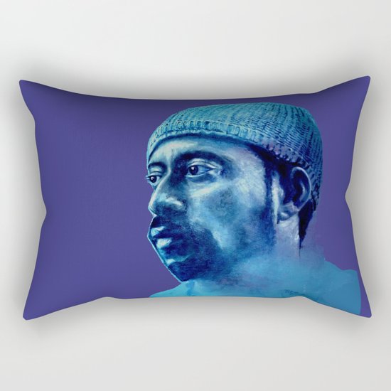 MADLIB - purple version Rectangular Pillow