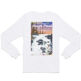 Slough Creek Yellowstone national park Long Sleeve T-shirt