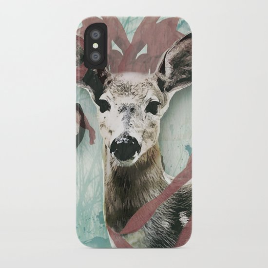 majestic fawn iPhone Case
