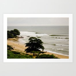 surfEXPLORE® Liberia Art Print