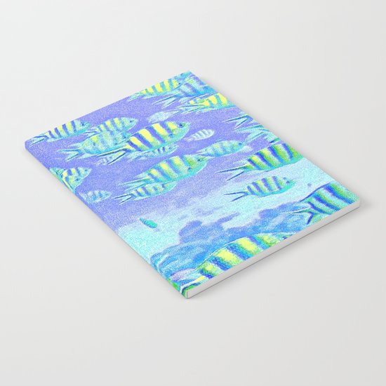 Pastel Fish Notebook