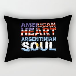 American Heart Argentinian Soul Rectangular Pillow