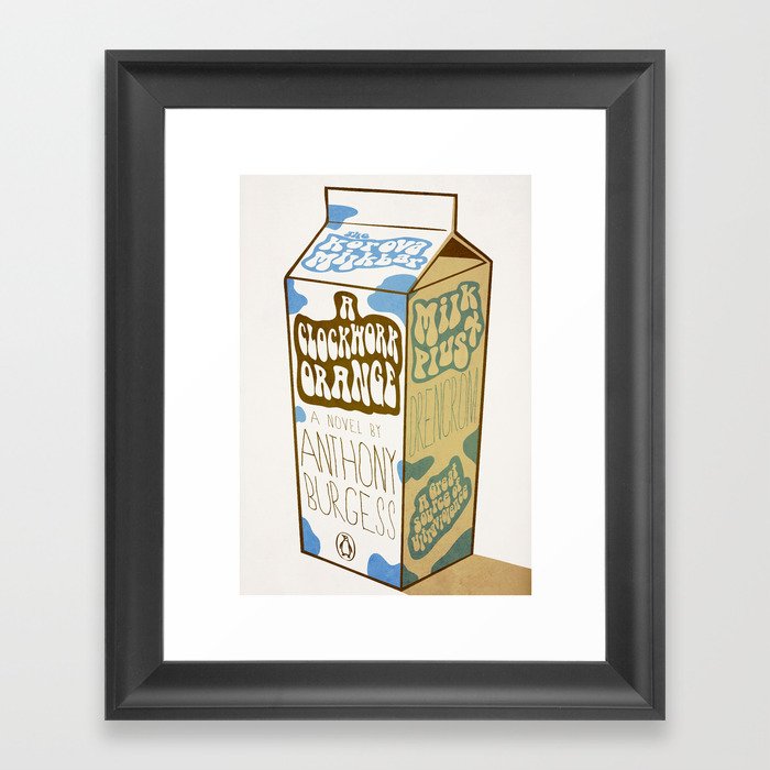 Milk Plus Framed Art Print