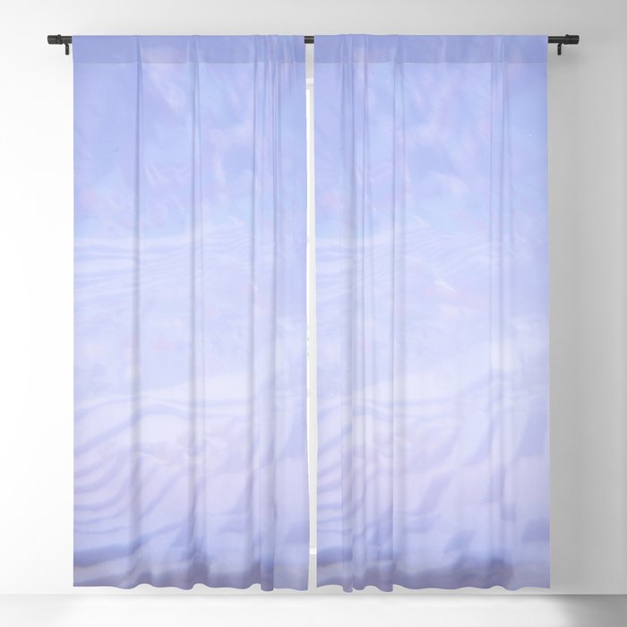 Salvation Mountain Dreaming Blackout Curtain