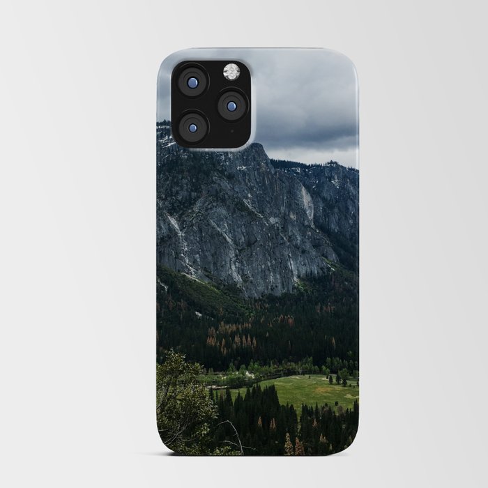 Fog Over Mountains (Yosemite National Park, California) iPhone Card Case