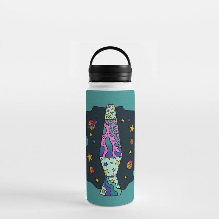 Aquarius Lava Lamp Water Bottle by Doodle by Meg Society6