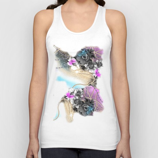 Bible Leopard With Flowers Unisex Tank Top