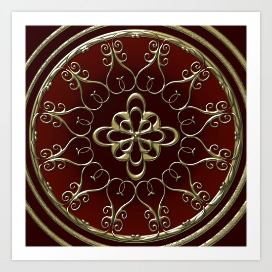 Golden Treasure of Nemo Art Print