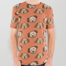 Doggy face 4 All Over Graphic Tee