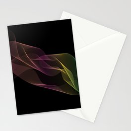 Galaxy - The Beginning of Time - Abstract Minimalism Stationery Card