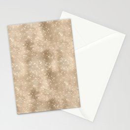 Glamorous Bling Soft Gold Luxury Pattern Stationery Card