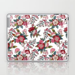 Chinoiserie Oriental Peony Floral Laptop Skin