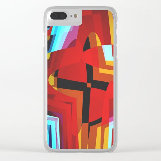 The Cross Clear iPhone Case