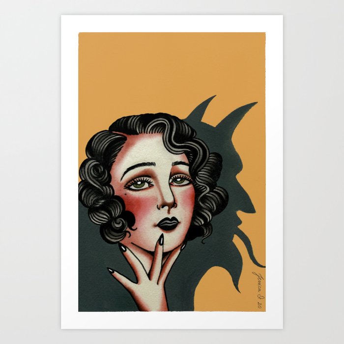 Devil's Work Art Print