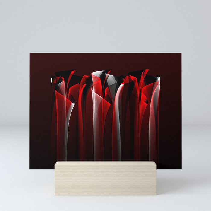 Red Symphony Mini Art Print
