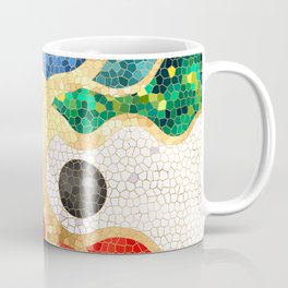 Mosaic Tree of life - Yin Yang Coffee Mug