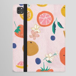 Citrus berry blossom iPad Folio Case