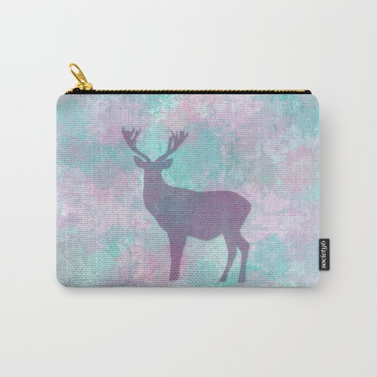 Deer Silhouette Carry-All Pouch