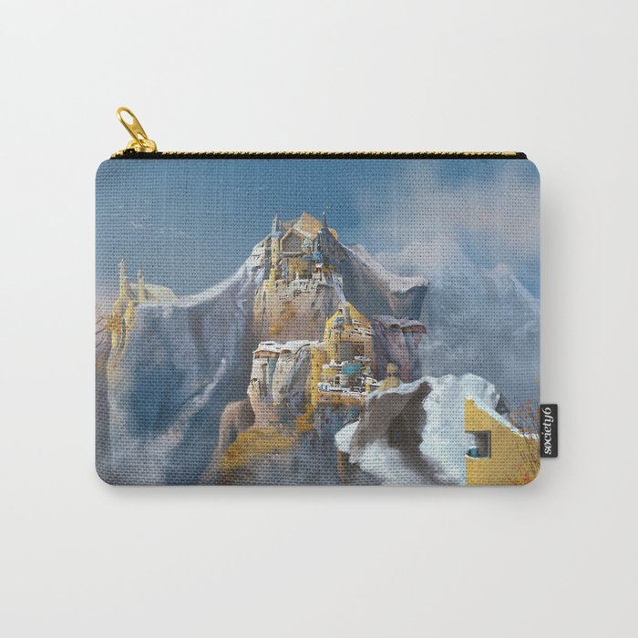Castle up into the mountains Carry-All Pouch