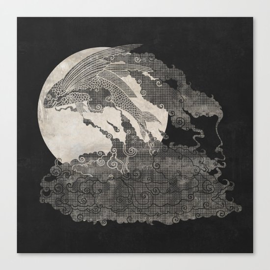 Ocean Moon Canvas Print