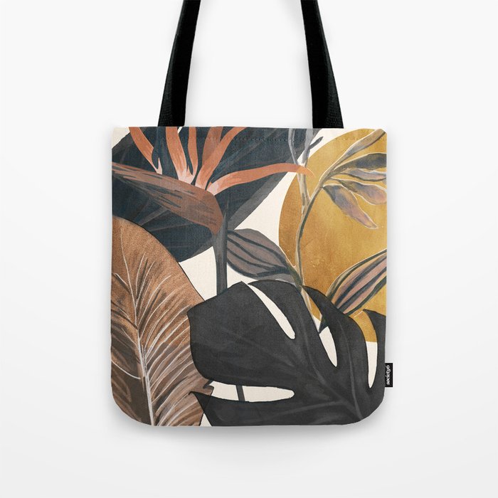 Abstract Tropical Art III Tote Bag