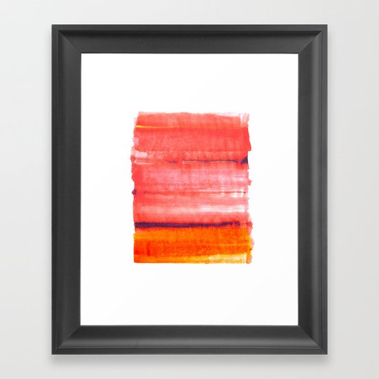 Summer heat Framed Art Print