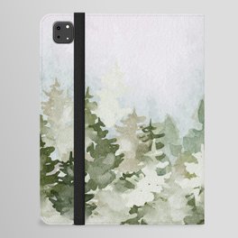 Watercolor Forest iPad Folio Case