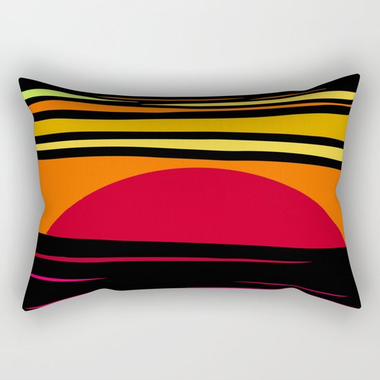 MELTING GLACIER Rectangular Pillow