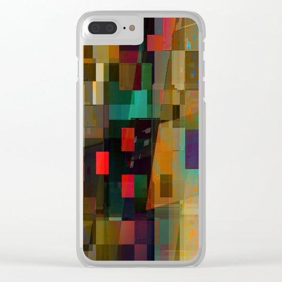 red door Clear iPhone Case