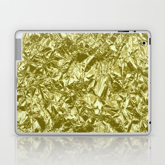 Old Gold Foil Modern Collection Laptop & iPad Skin