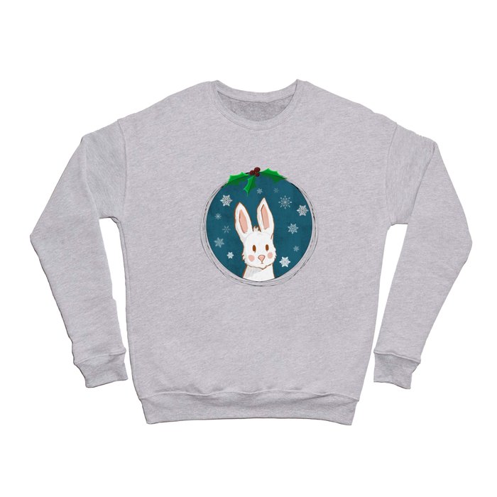 Holiday Rabbit Crewneck Sweatshirt