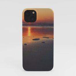 Sandy Sunset- #landscape #beach #photography iPhone Case
