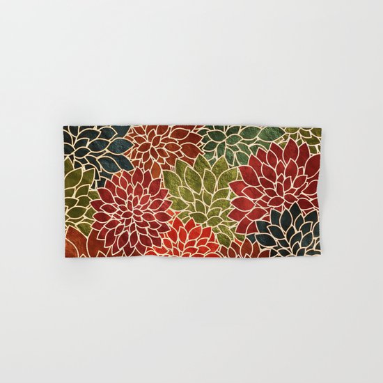 Floral Abstract 7 Hand & Bath Towel