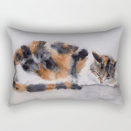 Calico cat Rectangular Pillow