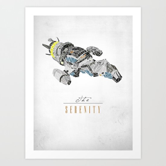 The Serenity Art Print