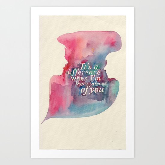 My Touch Art Print