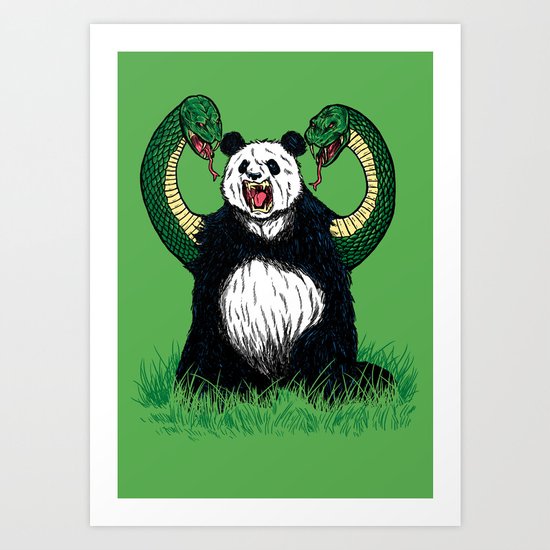 PANDAVIPERARMS Art Print