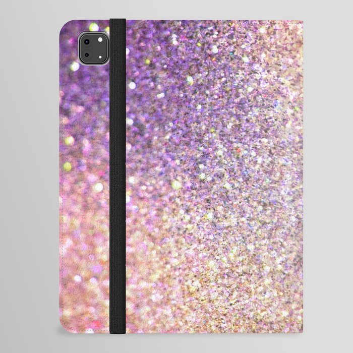 Glamorous Iridescent Glitter iPad Folio Case