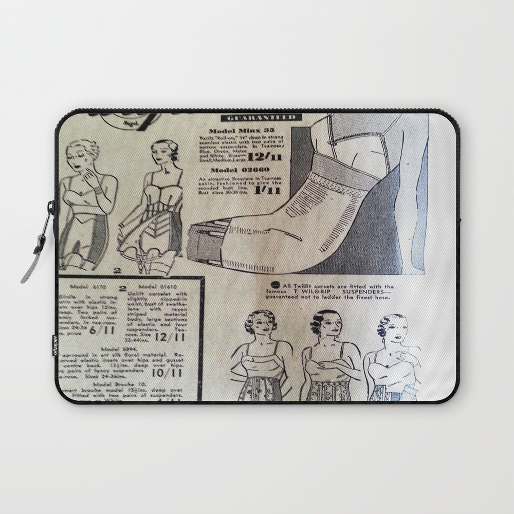 Corsetry Laptop Sleeve by artisimo