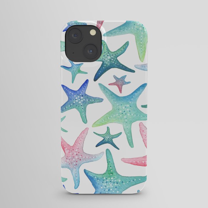 Starfish Pattern iPhone Case