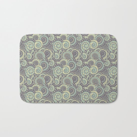 nagual. tribal seamless pattern Bath Mat